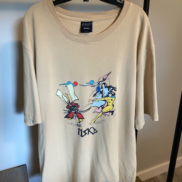 N.S.K.D Oversized Men's Shirt - Picture 3 of 5